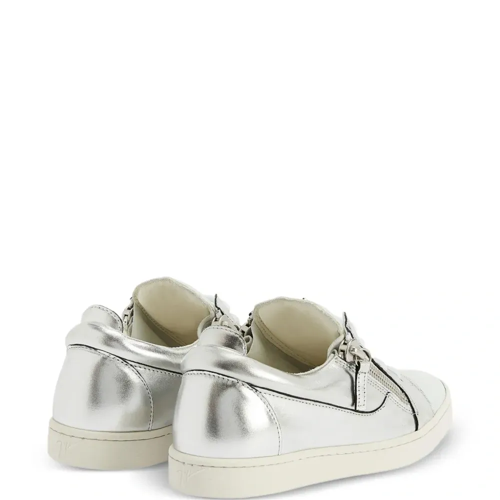 кроссовки Nicki с эффектом металлик