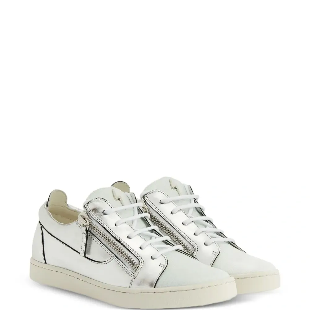 кроссовки Nicki с эффектом металлик