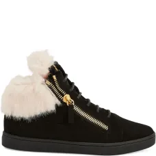 кроссовки Kriss с меховой отделкой