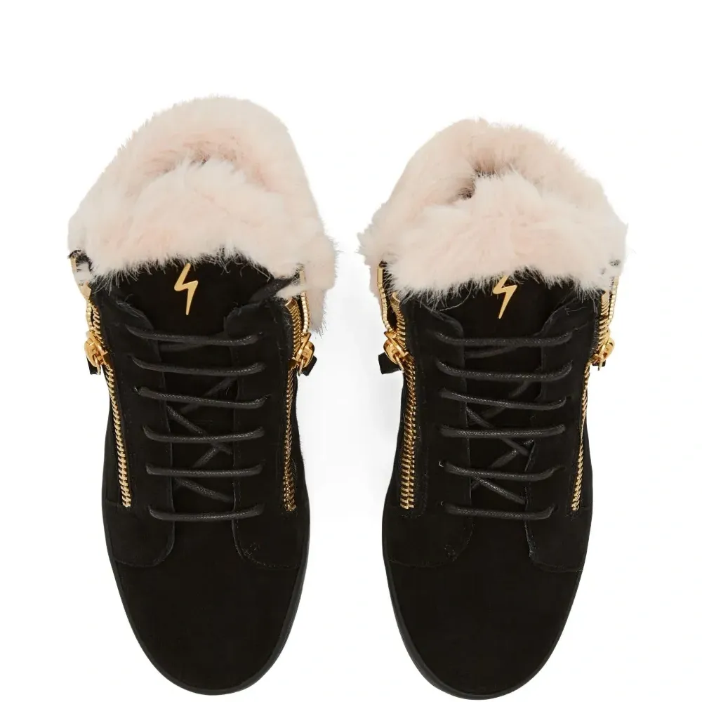 кроссовки Kriss с меховой отделкой кроссовки Kriss с меховой отделкой