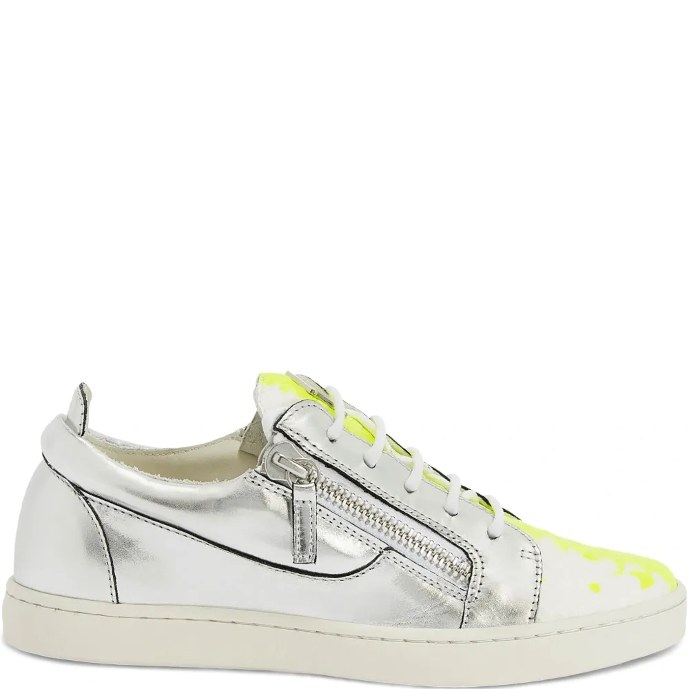 Кроссовки Nicki с эффектом металлик