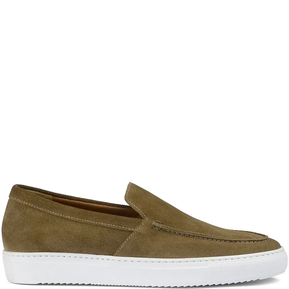 Замшевые лоферы