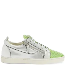 кроссовки Nicki с эффектом металлик