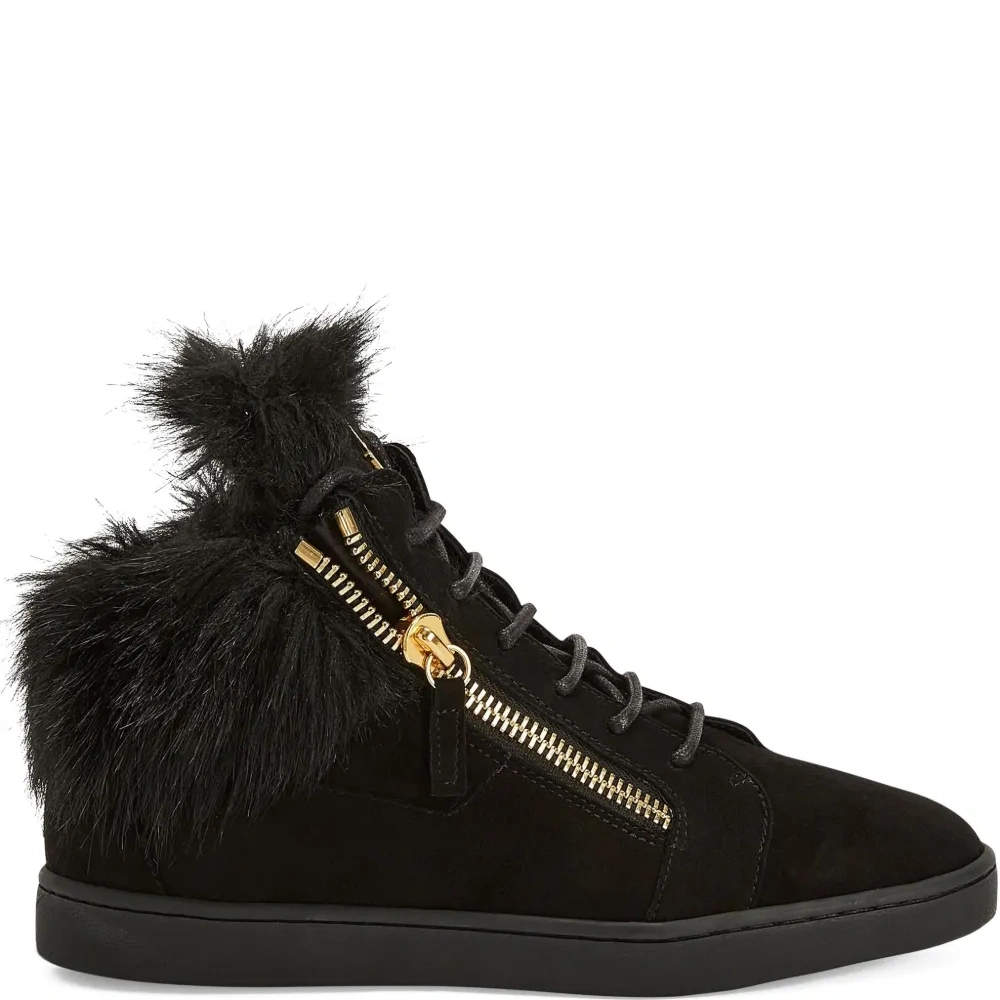 Кеды Kriss с меховой отделкой