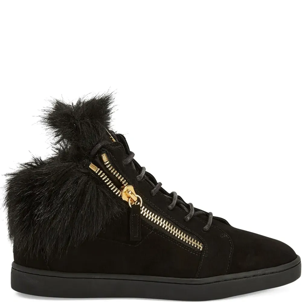 Кеды Kriss с меховой отделкой