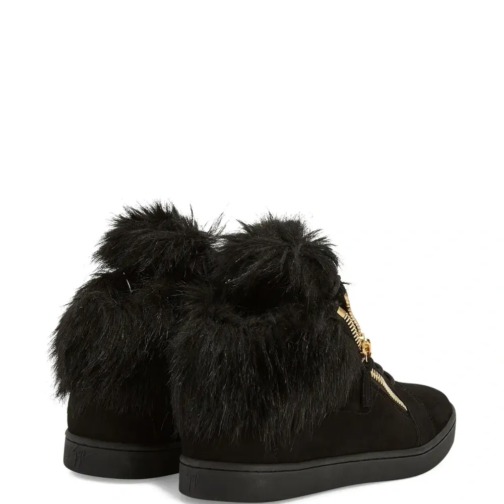 Кеды Kriss с меховой отделкой