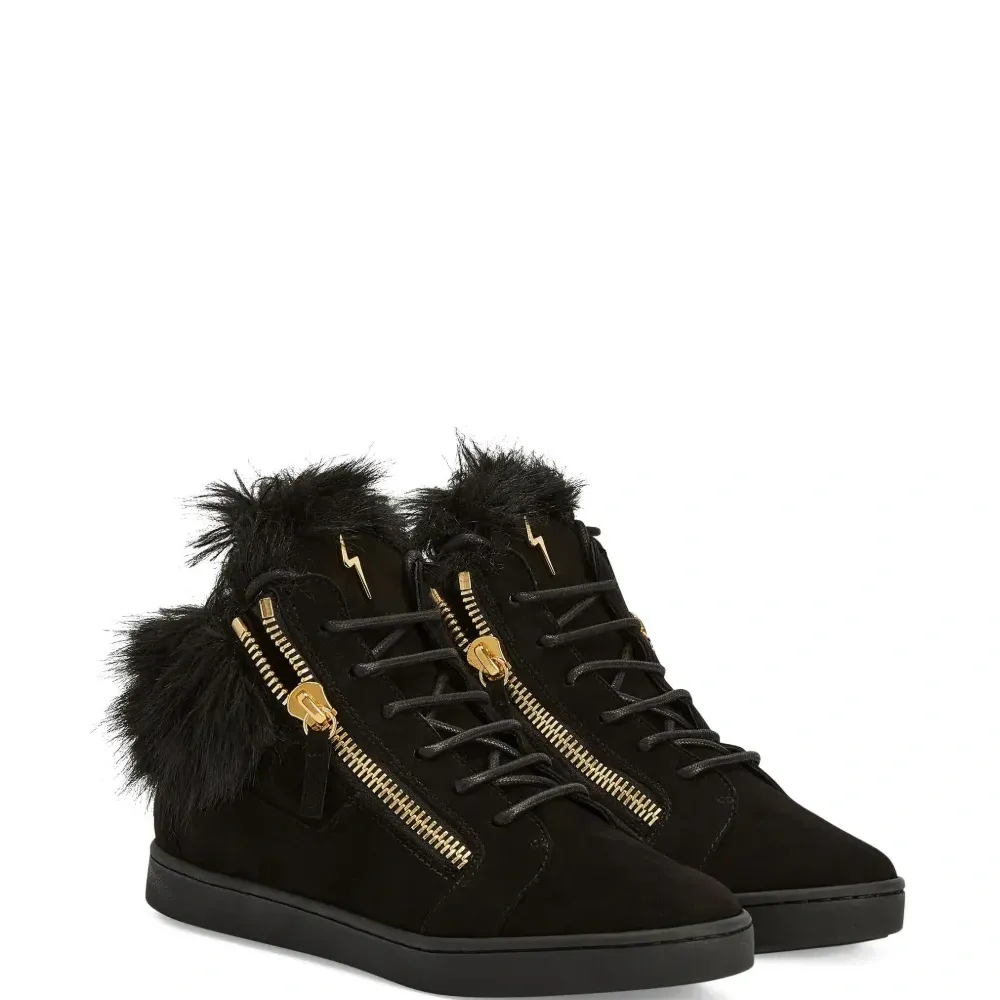 Кеды Kriss с меховой отделкой