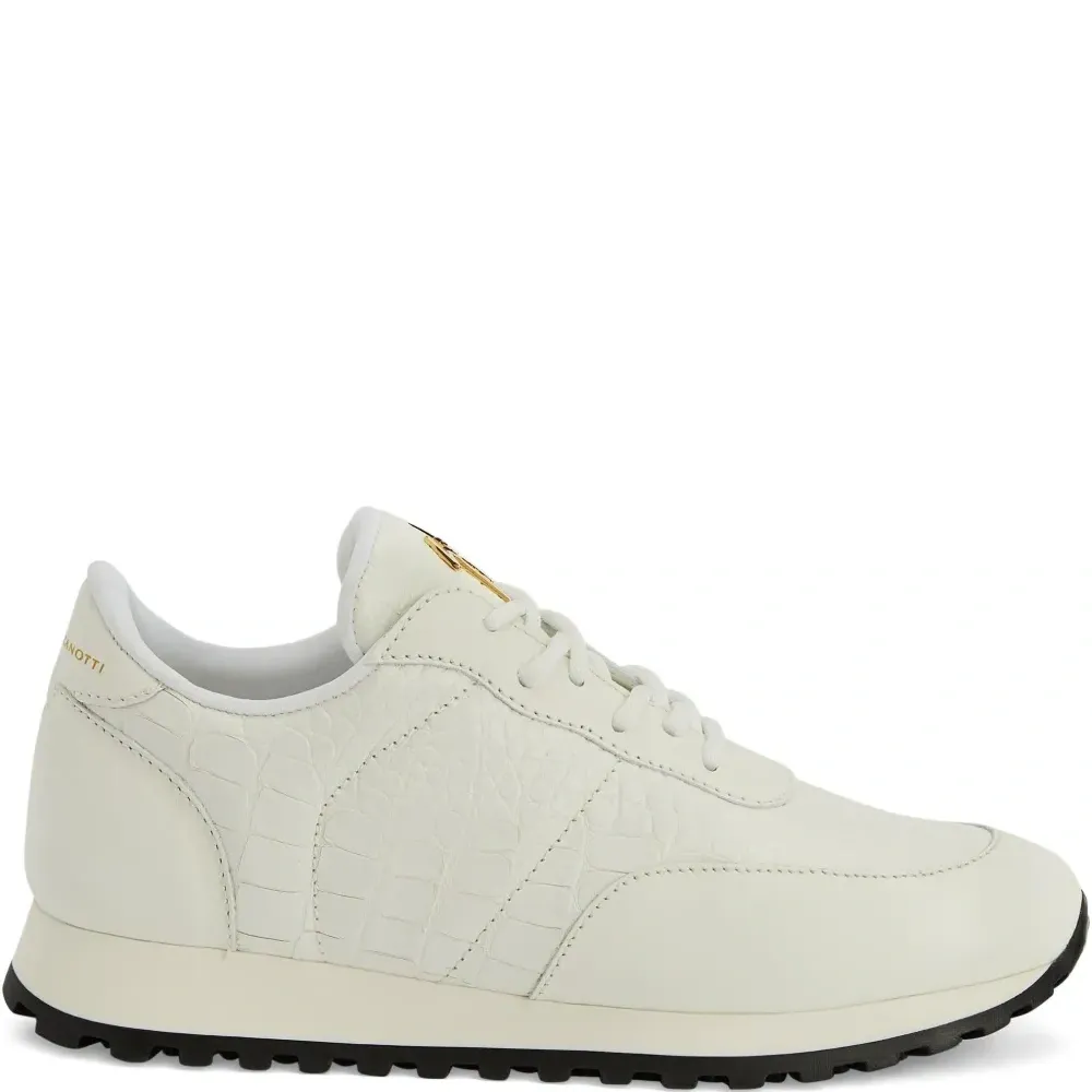 кроссовки Jimi с тиснением под кожу крокодила кроссовки Jimi с тиснением под кожу крокодила