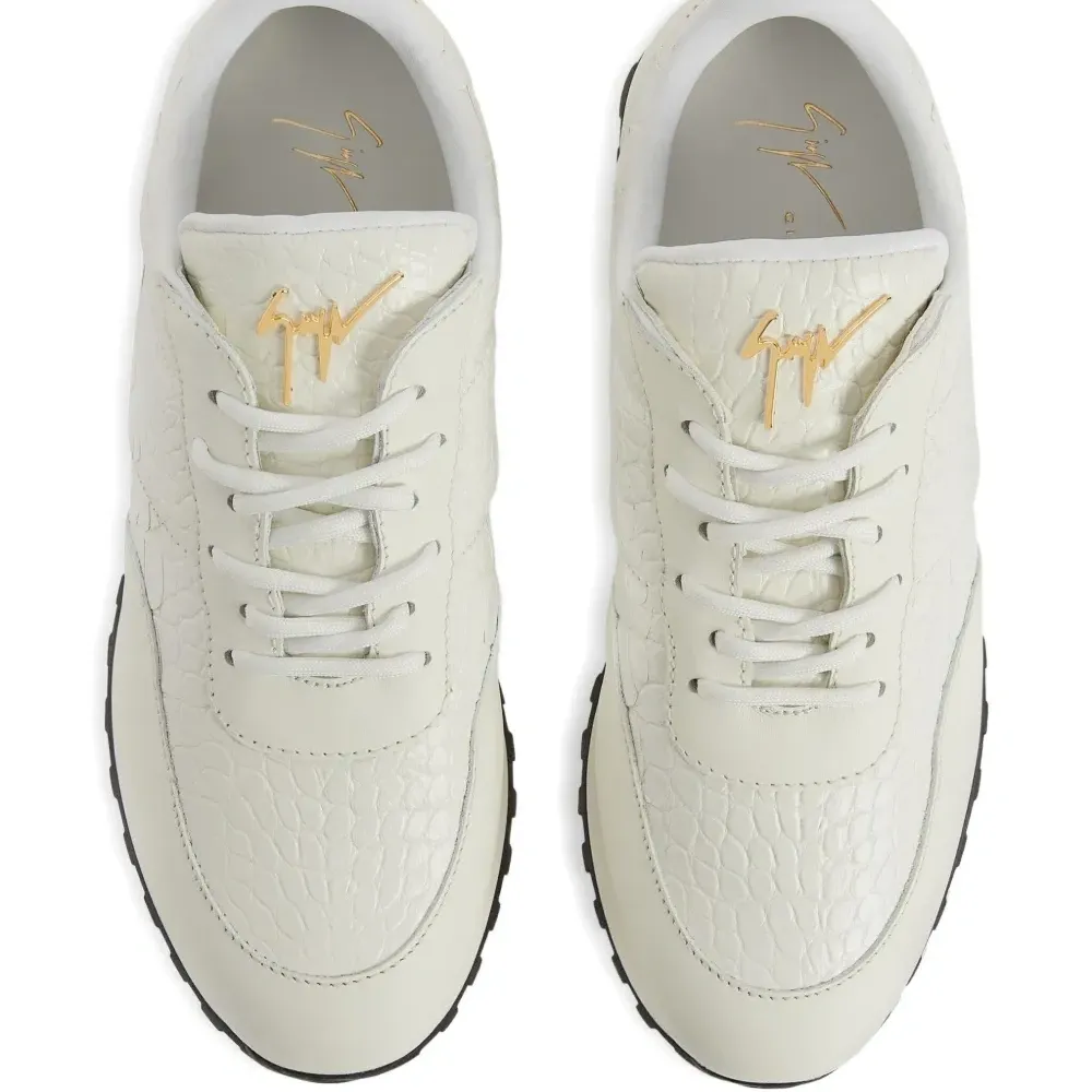 кроссовки Jimi с тиснением под кожу крокодила кроссовки Jimi с тиснением под кожу крокодила