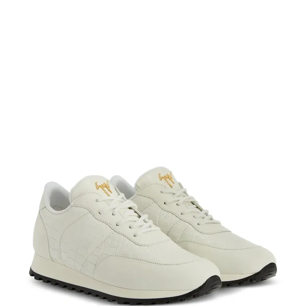 кроссовки Jimi с тиснением под кожу крокодила кроссовки Jimi с тиснением под кожу крокодила