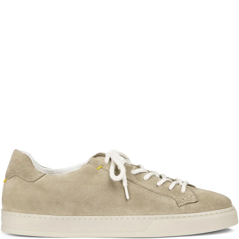 Кожаные кроссовки