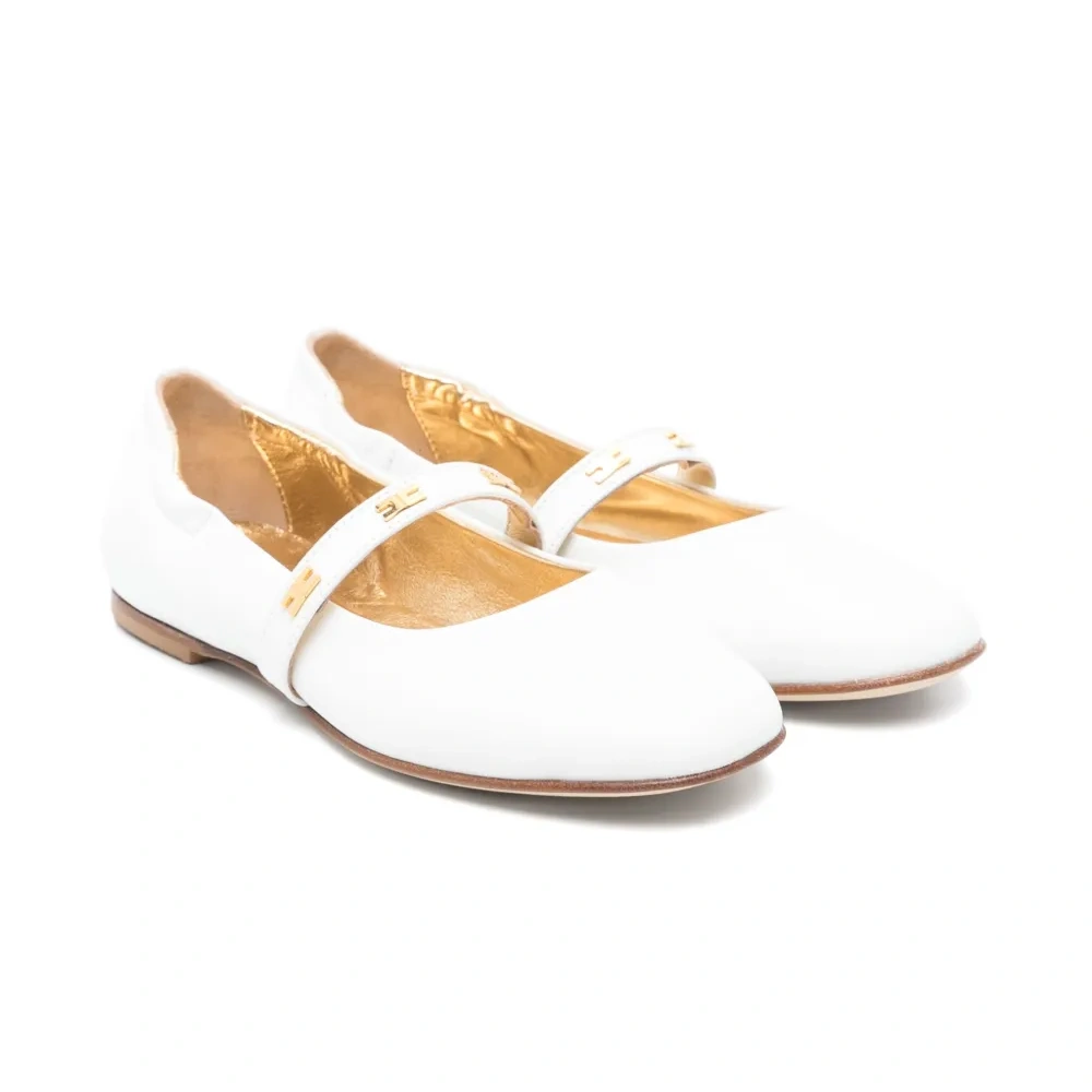 Кожаные балетки