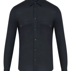 Рубашка с декорированными плечами