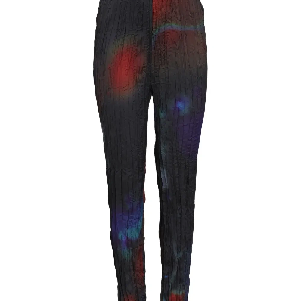 Брюки с жатым эффектом