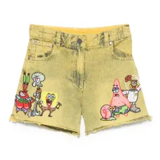 Джинсовые шорты SquarePants из коллаборации с SpongeBob