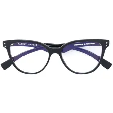 Очки с оправой "кошачий глаз"