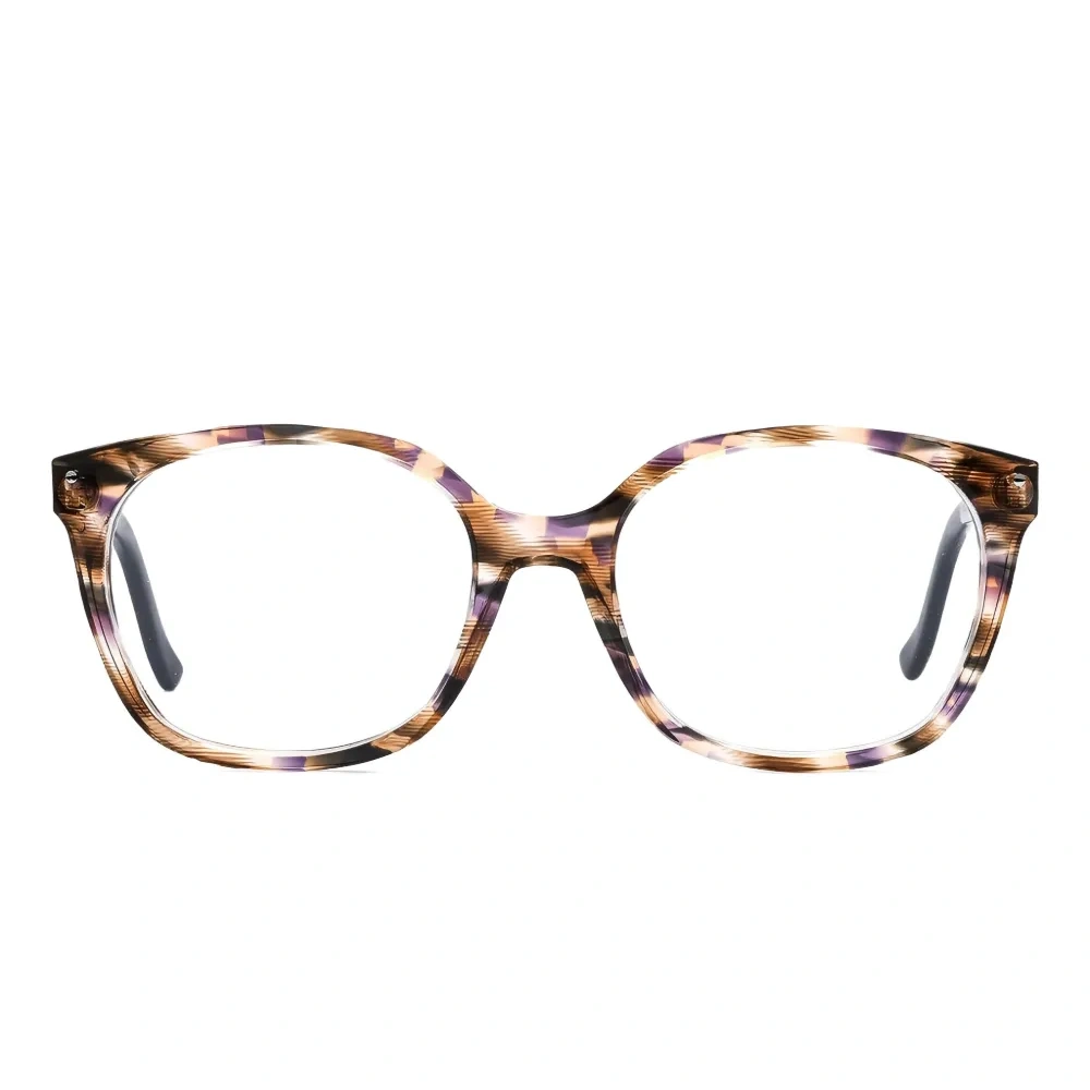 Очки в квадратной оправе черепаховой расцветки
