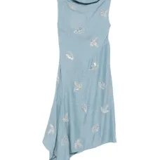 платье миди с вышивкой платье миди с вышивкой