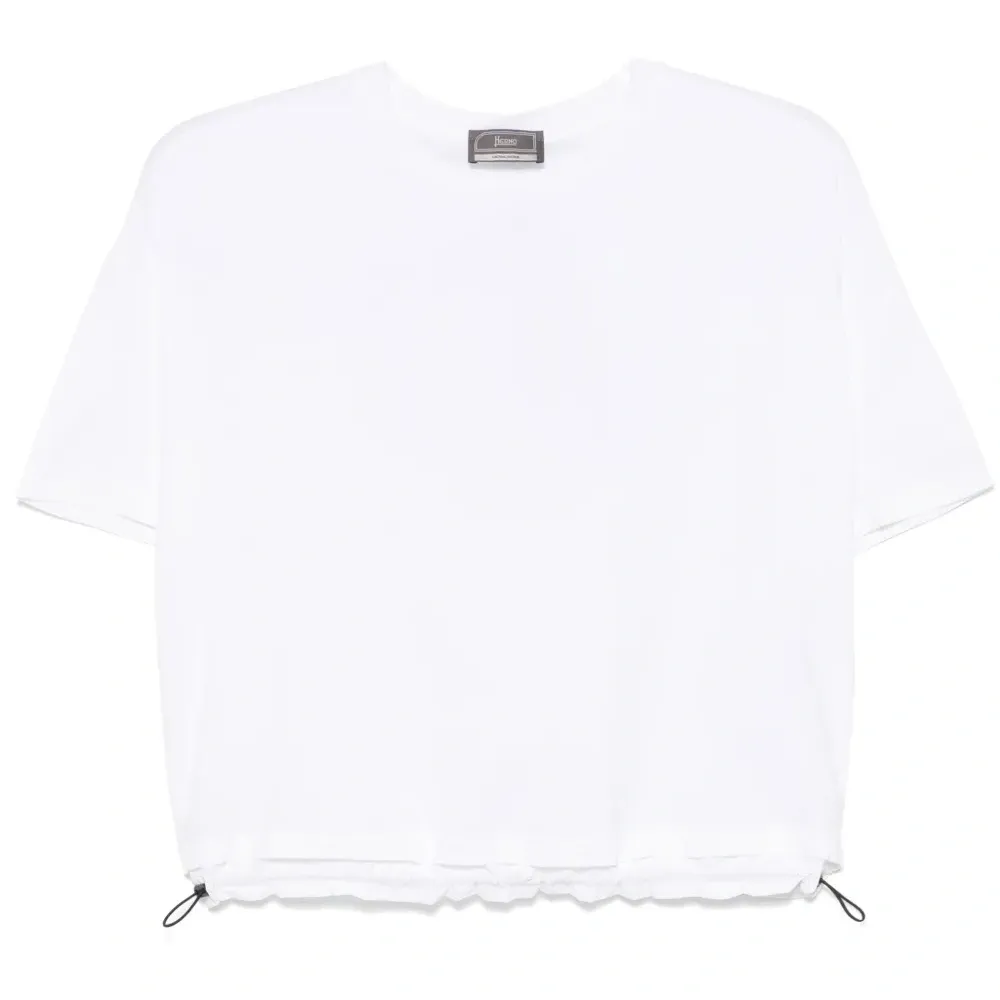 Футболка с кулиской