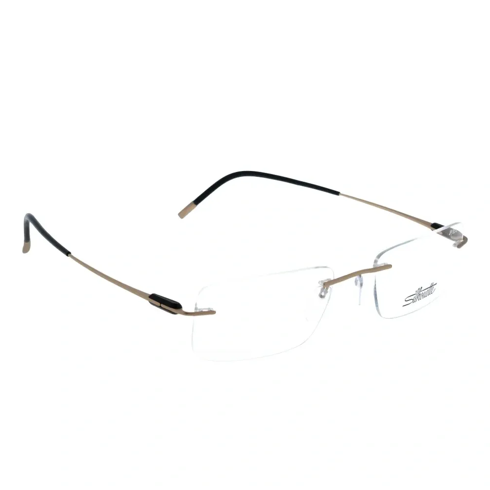 Оправы для очков прямоугольной формы безободковые