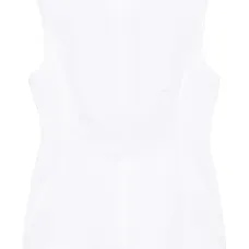 Поплиновый топ без рукавов