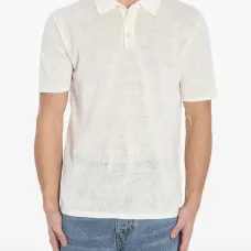 Льняная рубашка поло