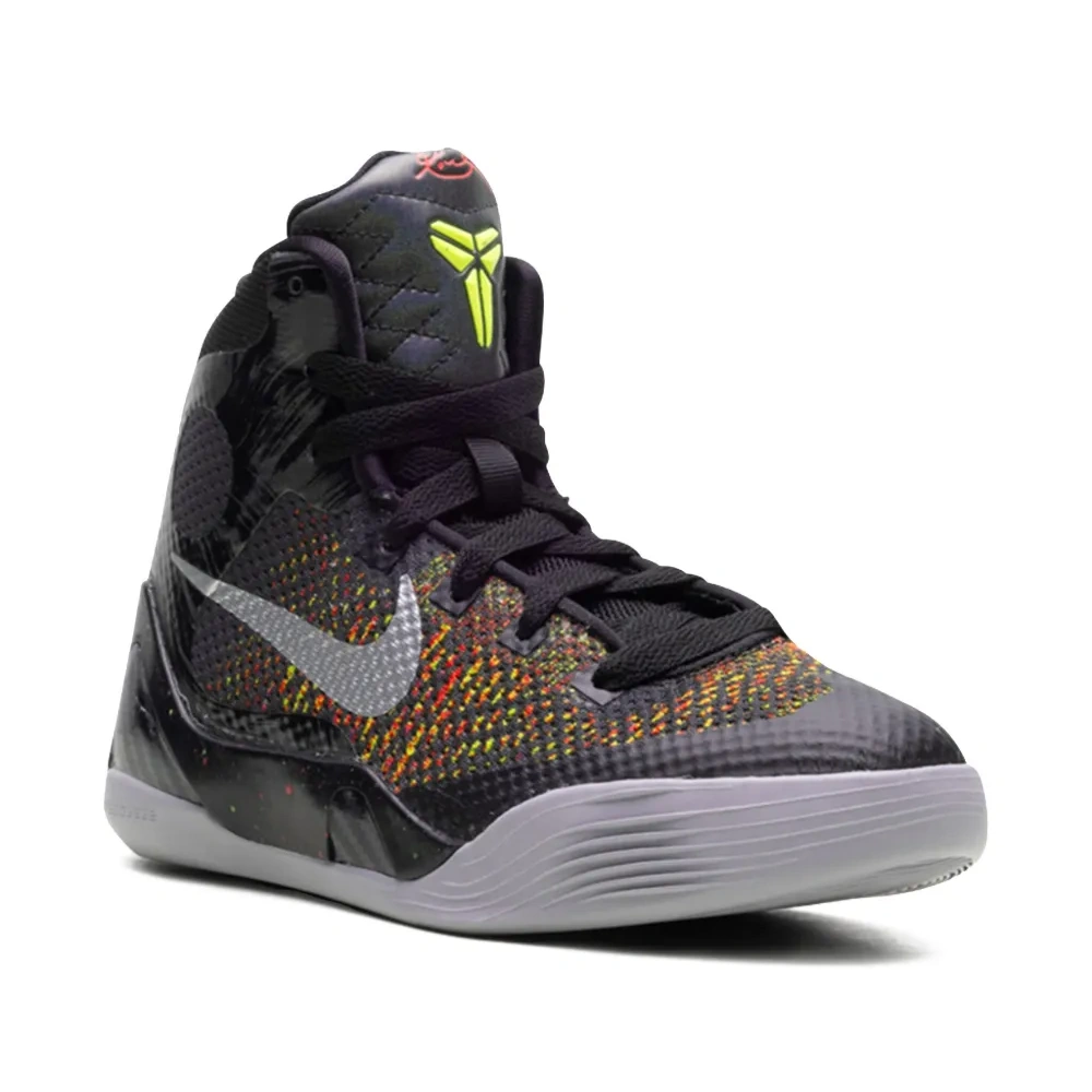 Кроссовки Kobe 9 Elite Protro Masterpiece - Black/Metallic Silver/Bright Crimson/Volt