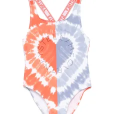 Купальник с принтом тай-дай