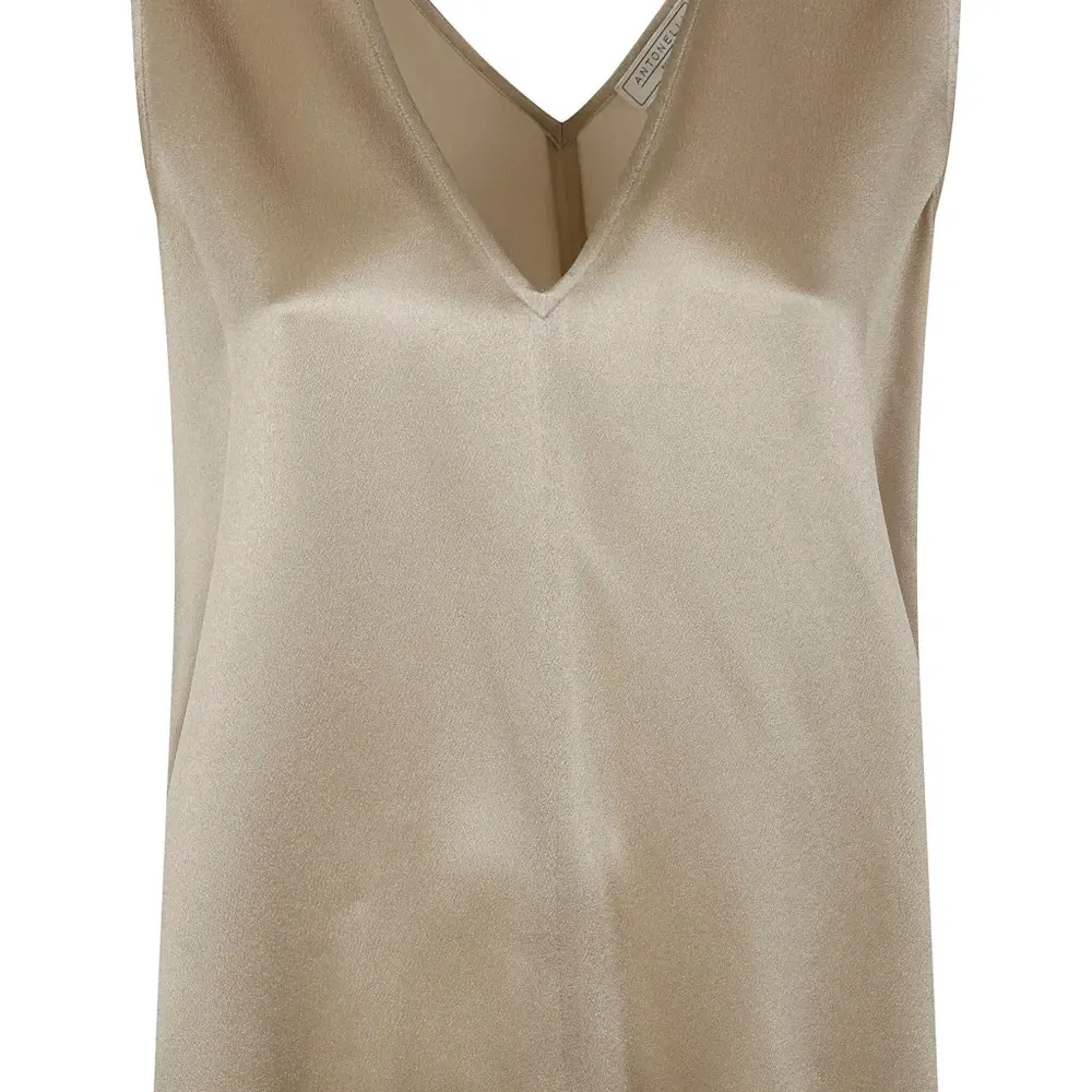 Атласный топ