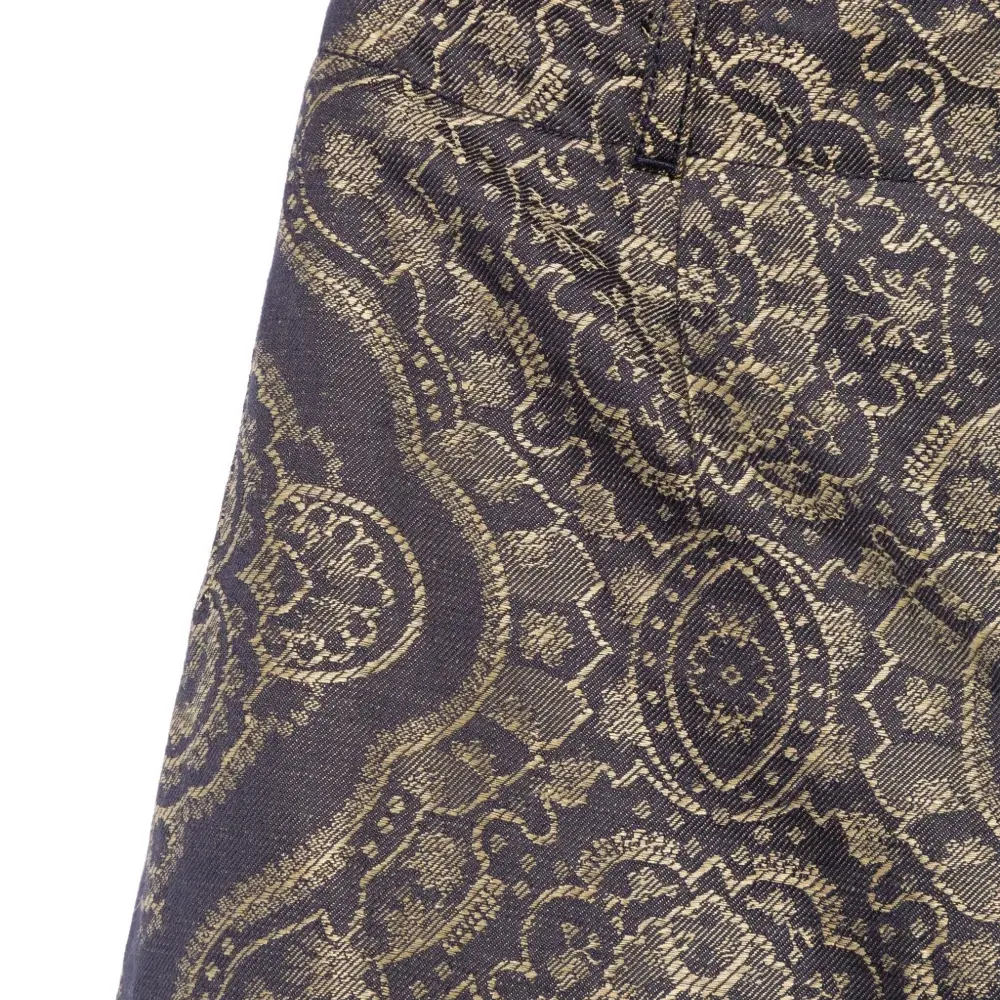 Жаккардовые брюки с узором