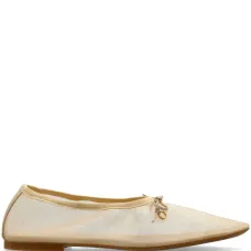 Балетки с бантами