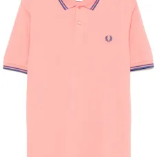 Рубашка поло с вышитым логотипом из коллаборации с Fred Perry