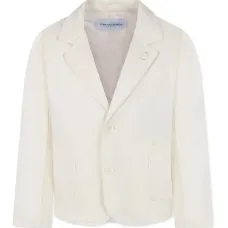 Блейзер с вышитым логотипом