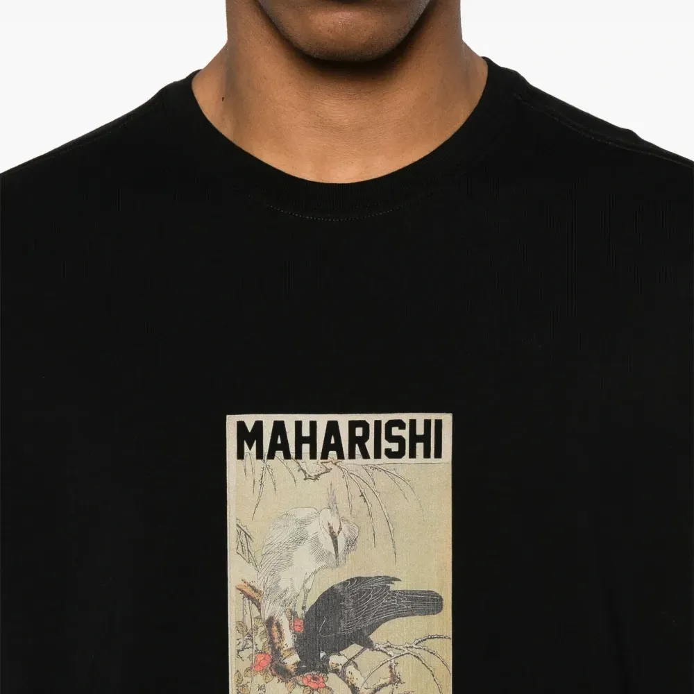 Футболка 1493 Black Crow/White Heron