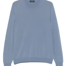 Свитер с круглым вырезом