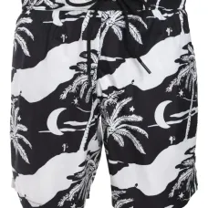 Плавки-шорты с графичным принтом