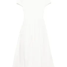 Платье в рубчик