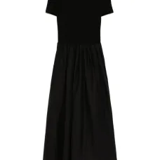 Платье с закругленным подолом