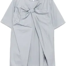 Платье с бантом