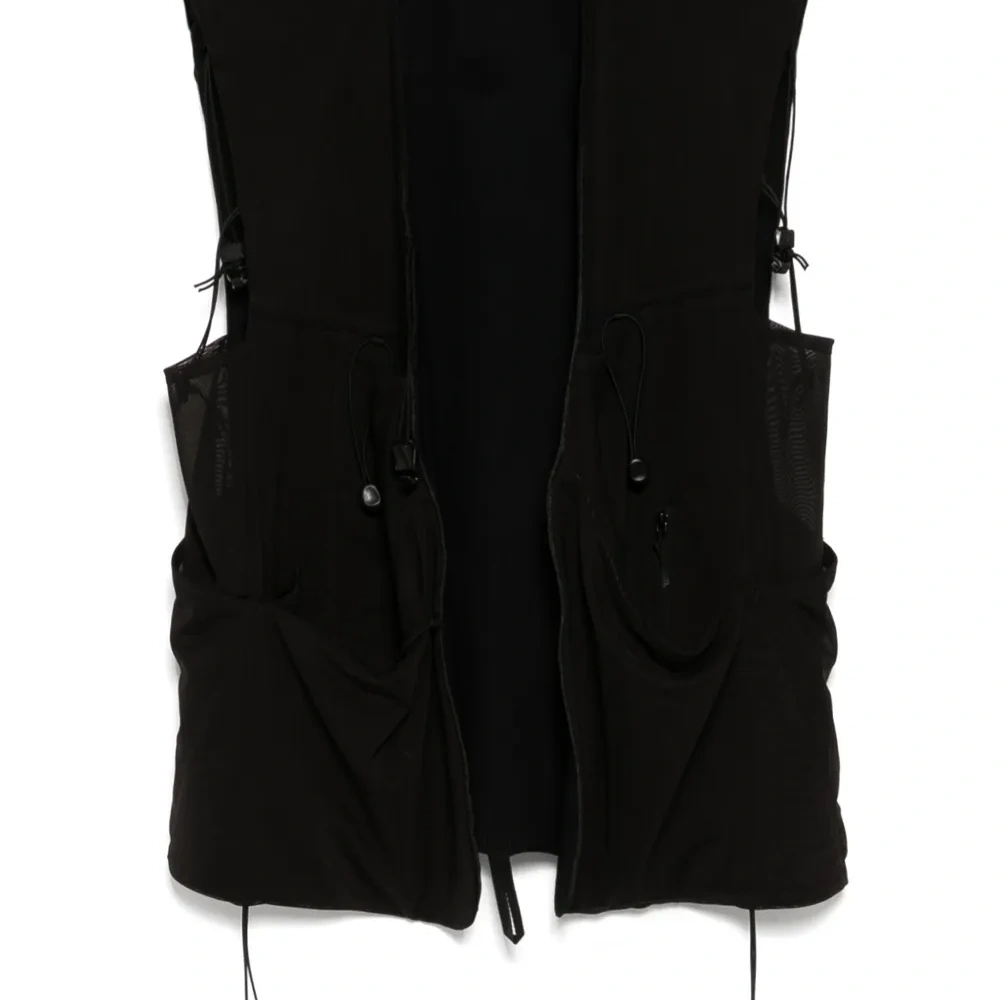 Жилет с кулиской