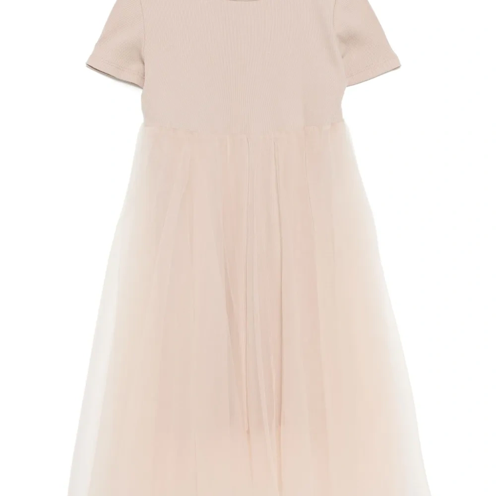 Платье в рубчик