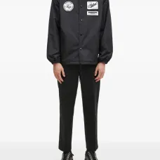 брюки с металлическим декором