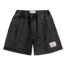 Шорты с нашивкой-логотипом