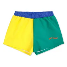 Плавки-шорты в стиле колор-блок