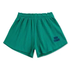 Шорты с вышитым логотипом