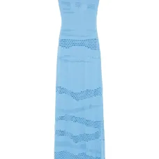 Платье в технике кроше