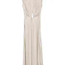 Атласное платье