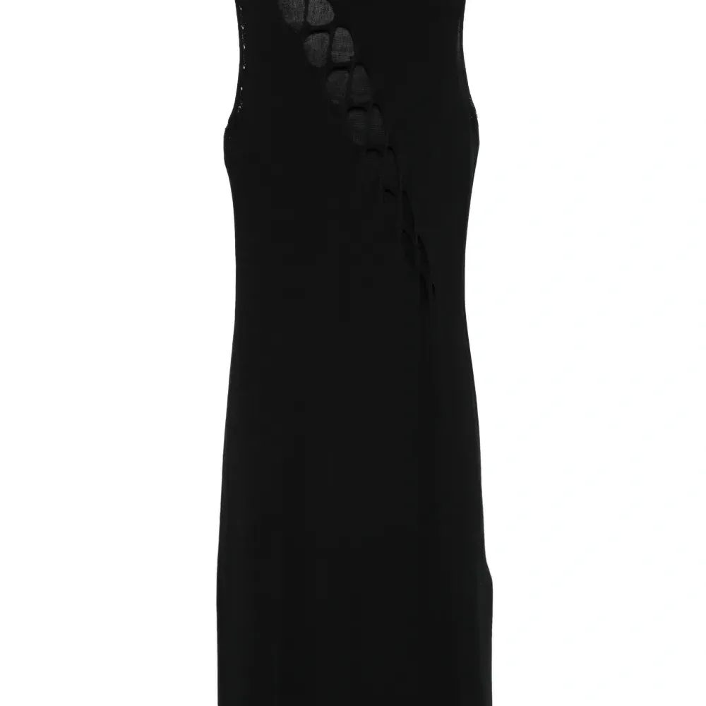 Платье тонкой вязки