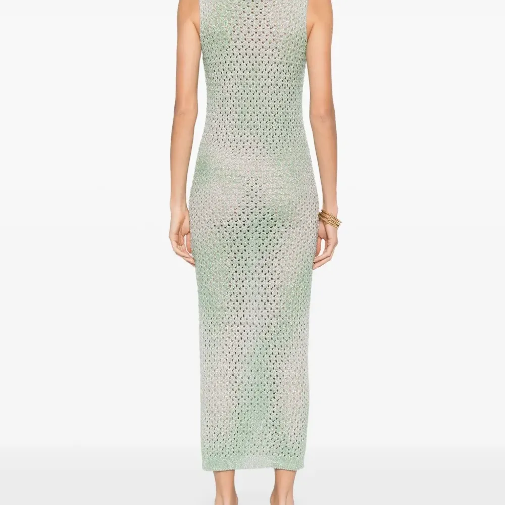 Платье в технике кроше