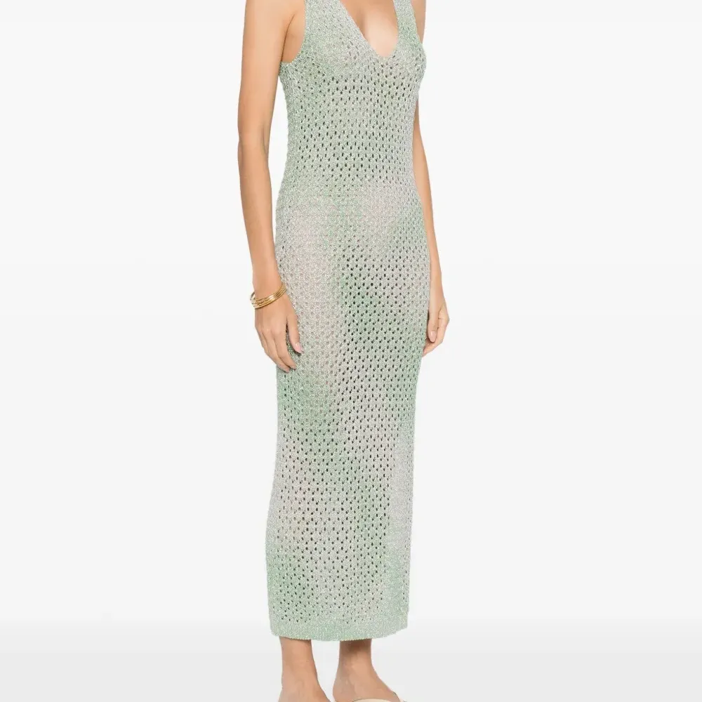 Платье в технике кроше